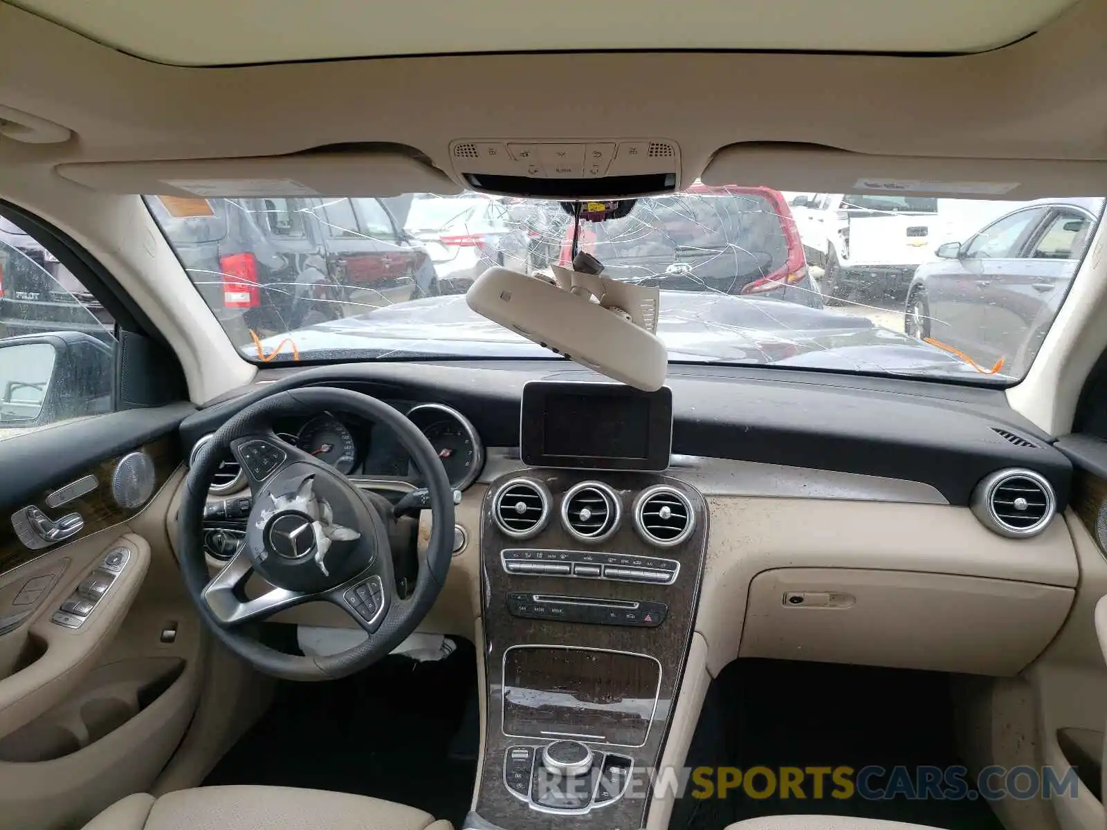 9 Photograph of a damaged car WDC0G4KB6KF576218 MERCEDES-BENZ GLC-CLASS 2019