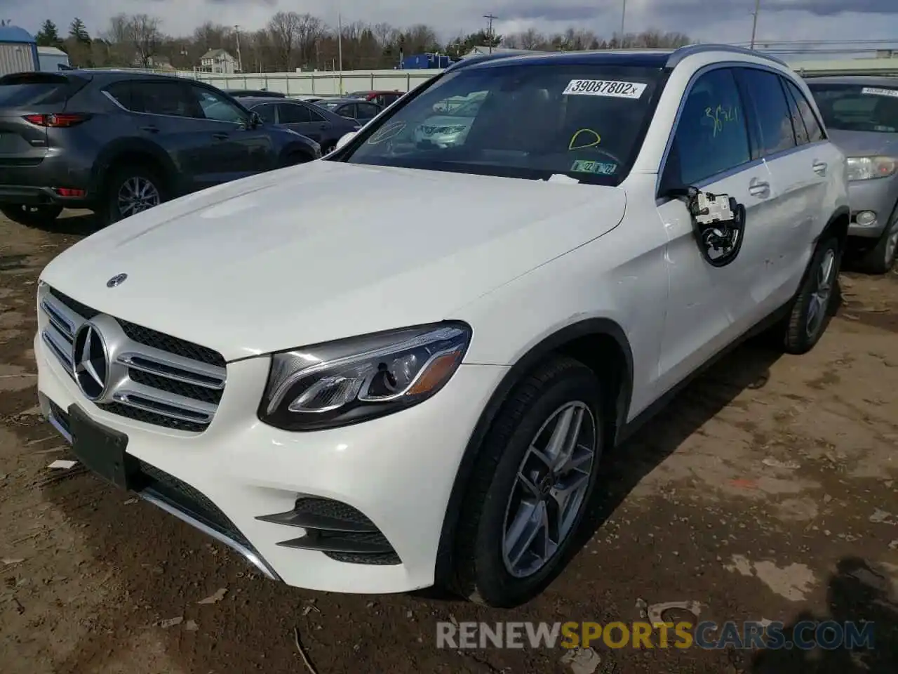 2 Photograph of a damaged car WDC0G4KB6KV128793 MERCEDES-BENZ GLC-CLASS 2019