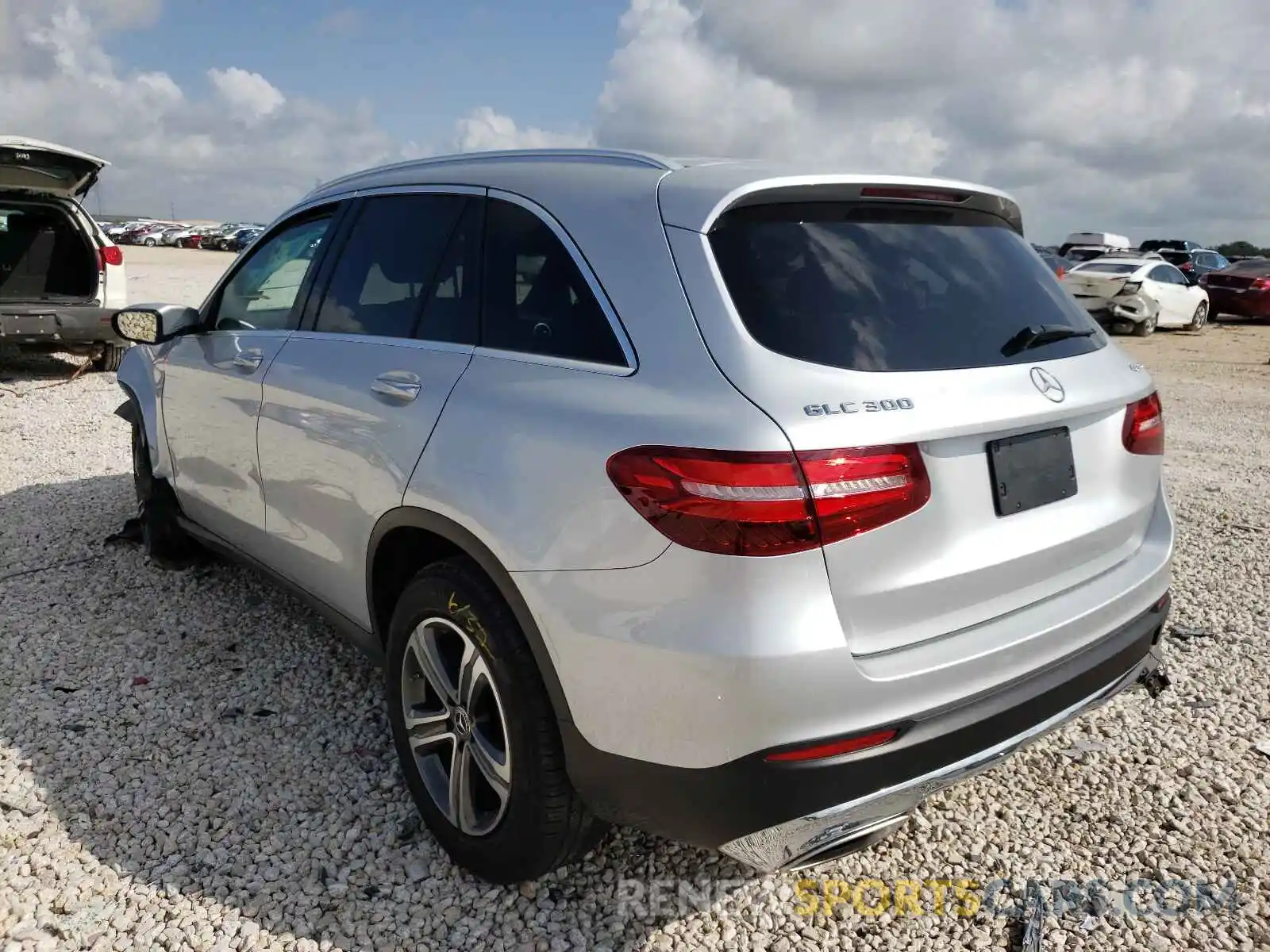 3 Photograph of a damaged car WDC0G4KB6KV150888 MERCEDES-BENZ GLC-CLASS 2019