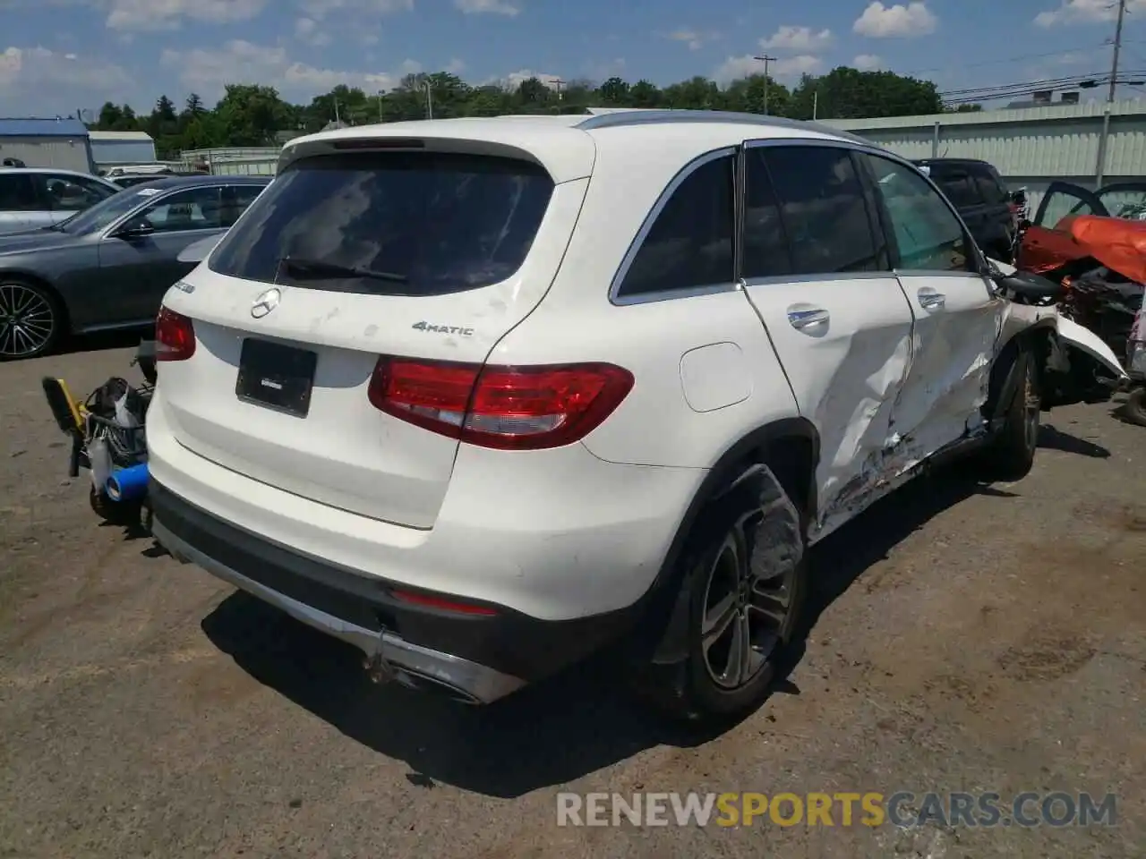 4 Photograph of a damaged car WDC0G4KB6KV190582 MERCEDES-BENZ GLC-CLASS 2019