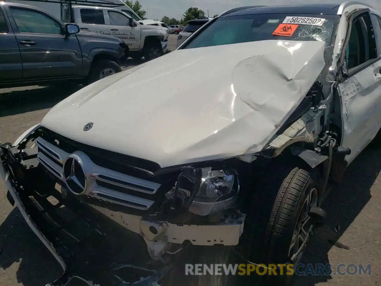 7 Photograph of a damaged car WDC0G4KB6KV190582 MERCEDES-BENZ GLC-CLASS 2019