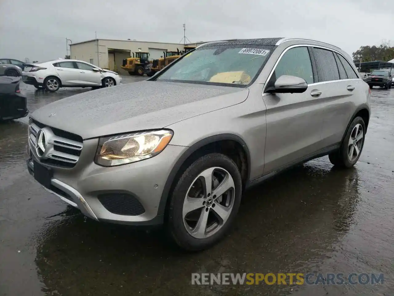 2 Photograph of a damaged car WDC0G4KB7KV122517 MERCEDES-BENZ GLC-CLASS 2019