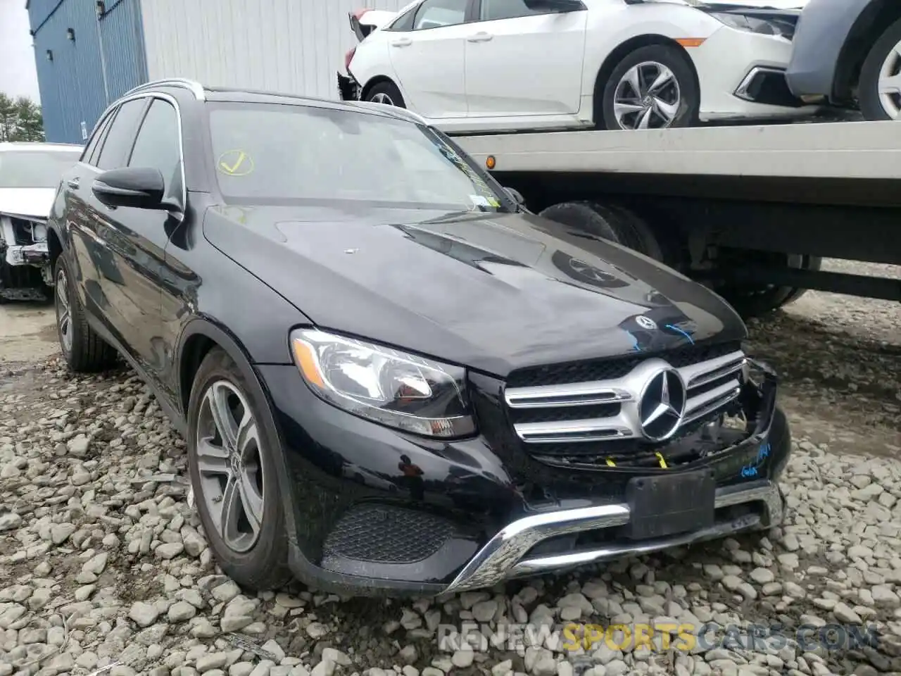 1 Photograph of a damaged car WDC0G4KB7KV123814 MERCEDES-BENZ GLC-CLASS 2019