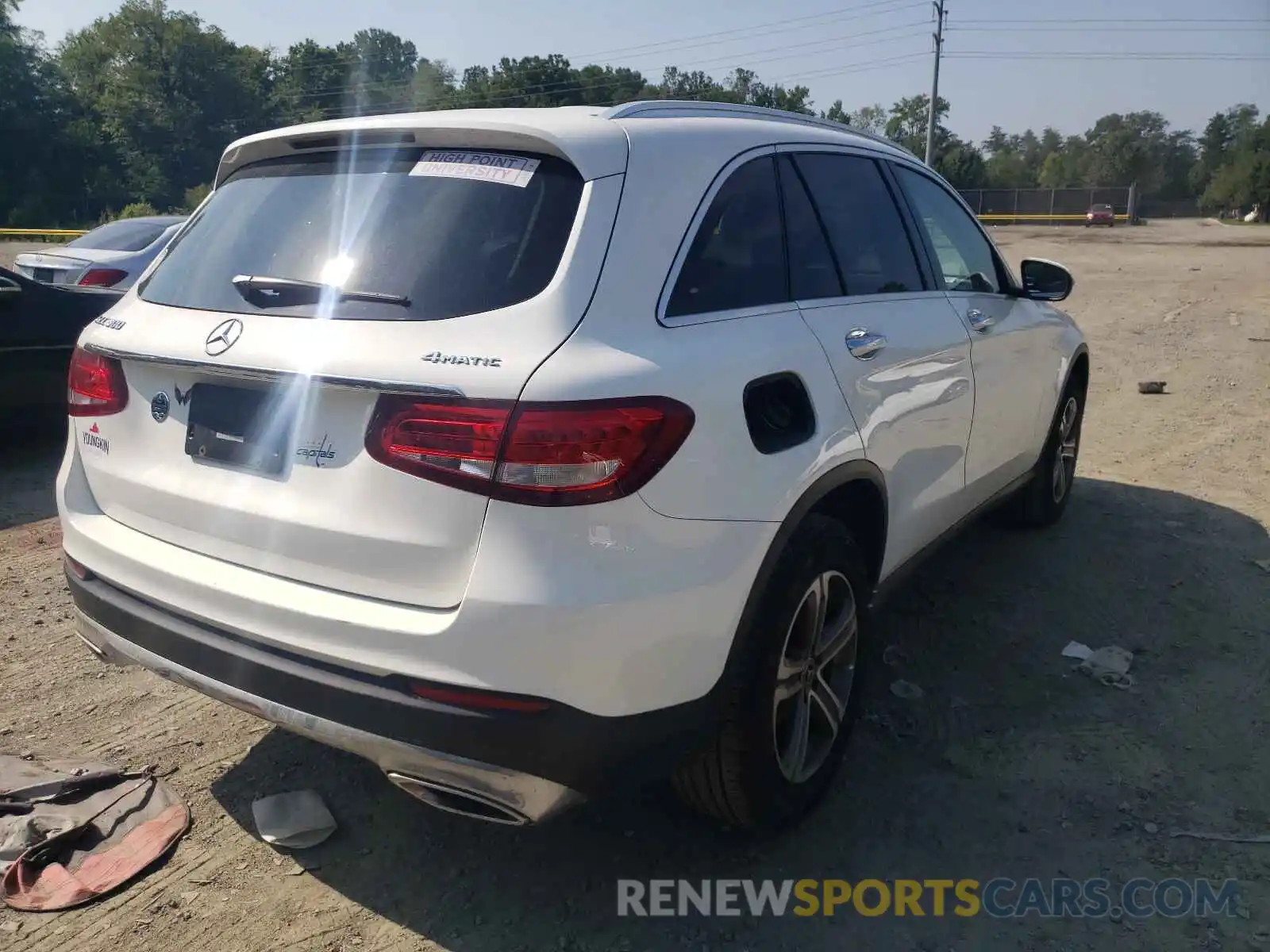 4 Photograph of a damaged car WDC0G4KB7KV126521 MERCEDES-BENZ GLC-CLASS 2019