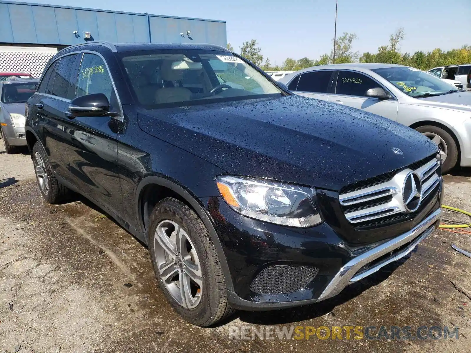 1 Photograph of a damaged car WDC0G4KB7KV132769 MERCEDES-BENZ GLC-CLASS 2019