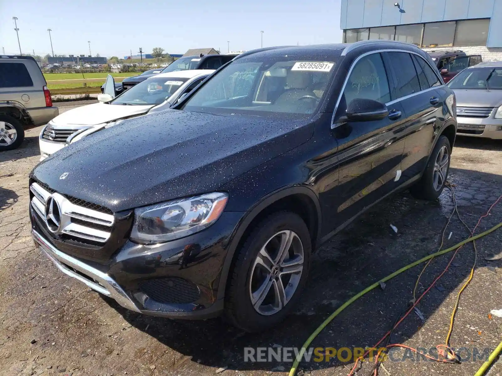 2 Photograph of a damaged car WDC0G4KB7KV132769 MERCEDES-BENZ GLC-CLASS 2019