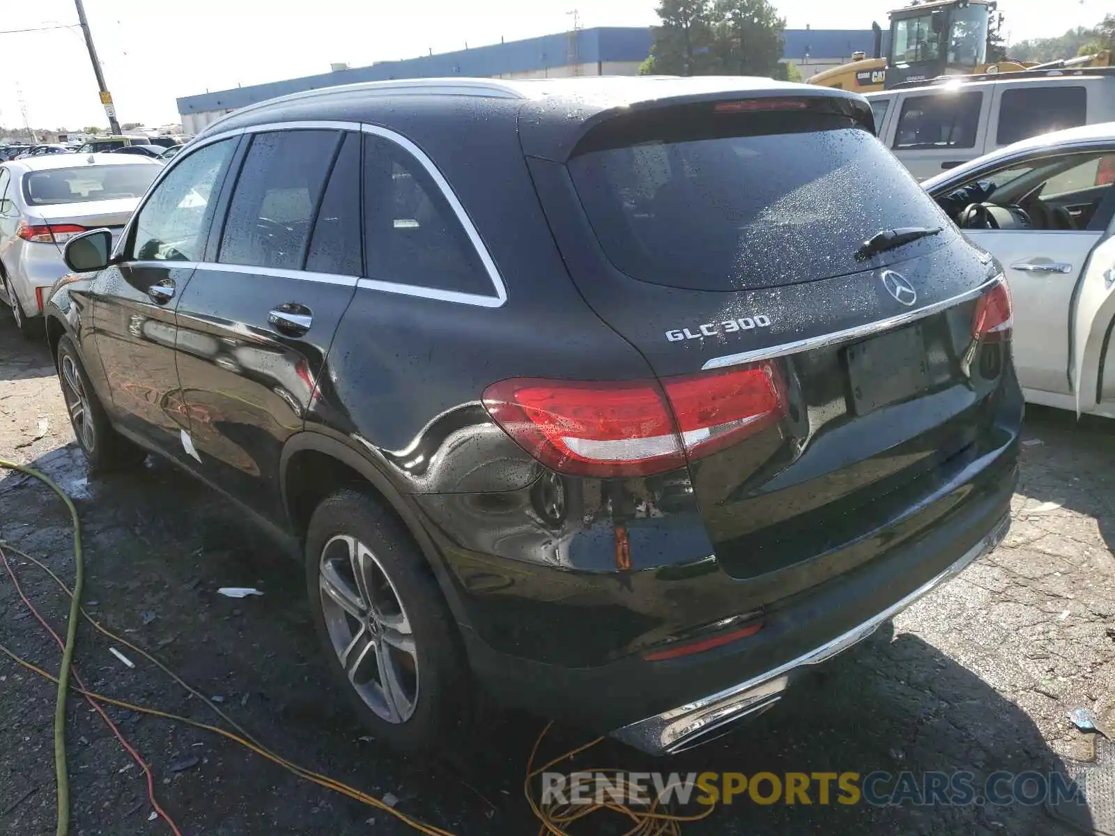 3 Photograph of a damaged car WDC0G4KB7KV132769 MERCEDES-BENZ GLC-CLASS 2019