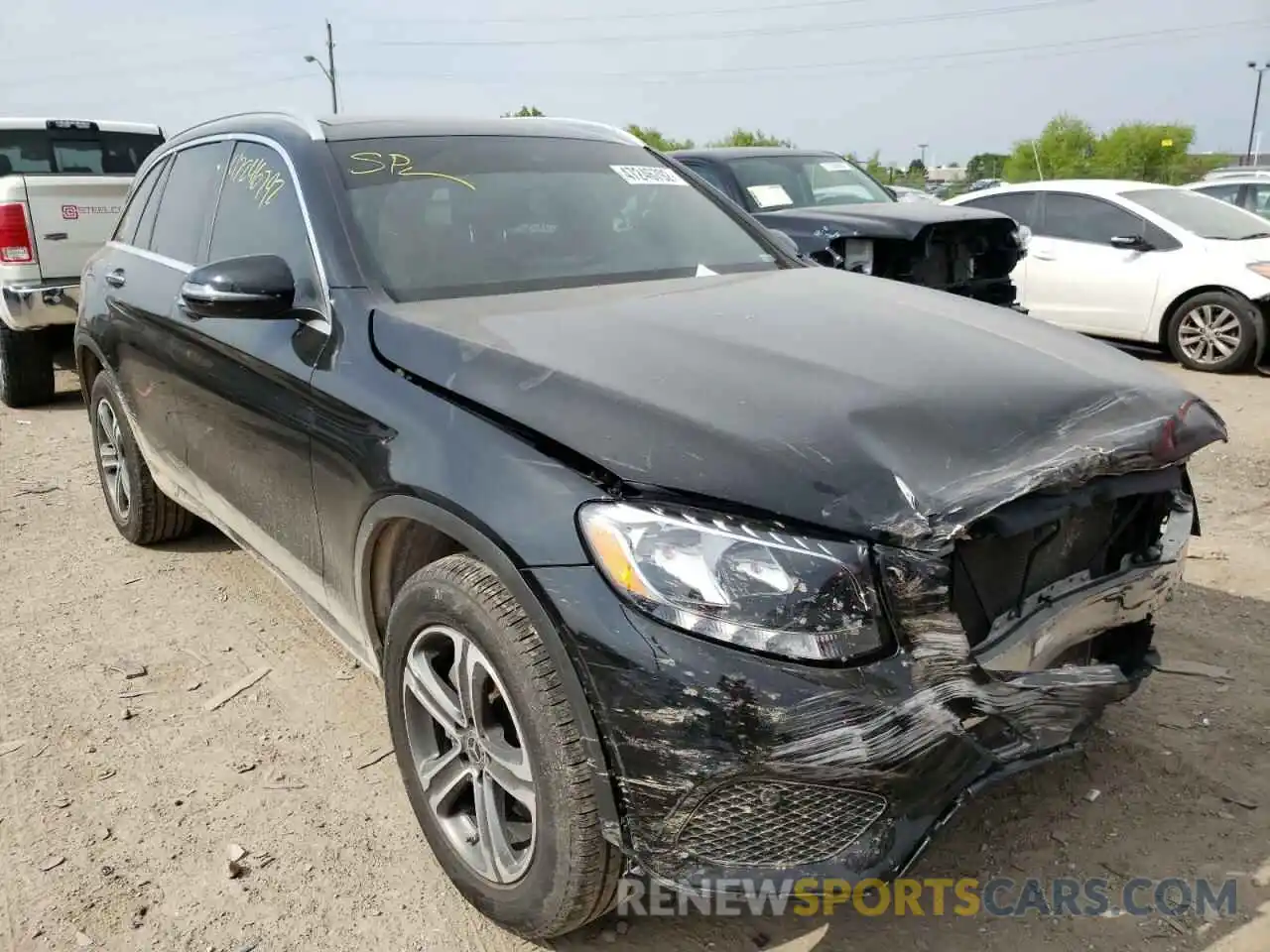 1 Photograph of a damaged car WDC0G4KB7KV134859 MERCEDES-BENZ GLC-CLASS 2019