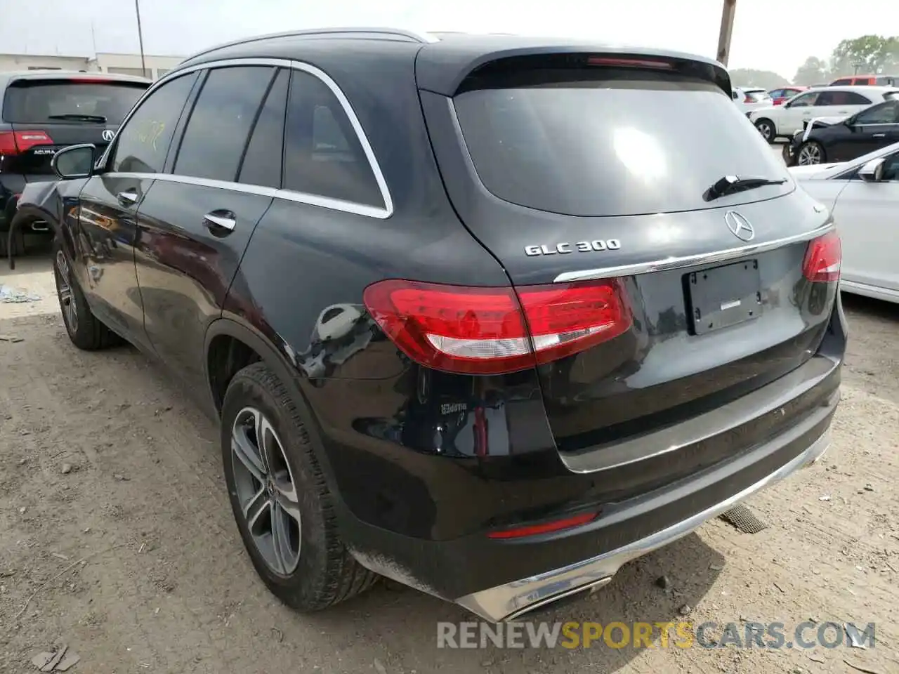 3 Photograph of a damaged car WDC0G4KB7KV134859 MERCEDES-BENZ GLC-CLASS 2019