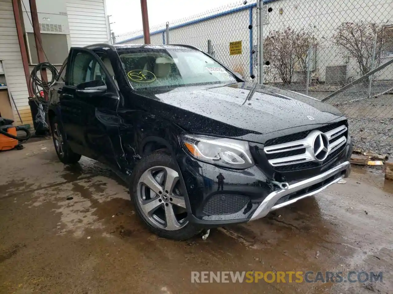 1 Photograph of a damaged car WDC0G4KB7KV135784 MERCEDES-BENZ GLC-CLASS 2019