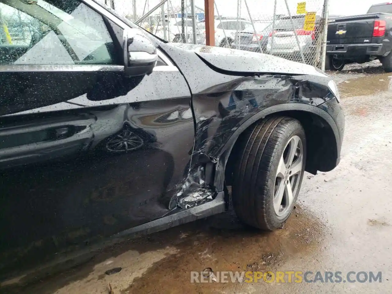 9 Photograph of a damaged car WDC0G4KB7KV135784 MERCEDES-BENZ GLC-CLASS 2019