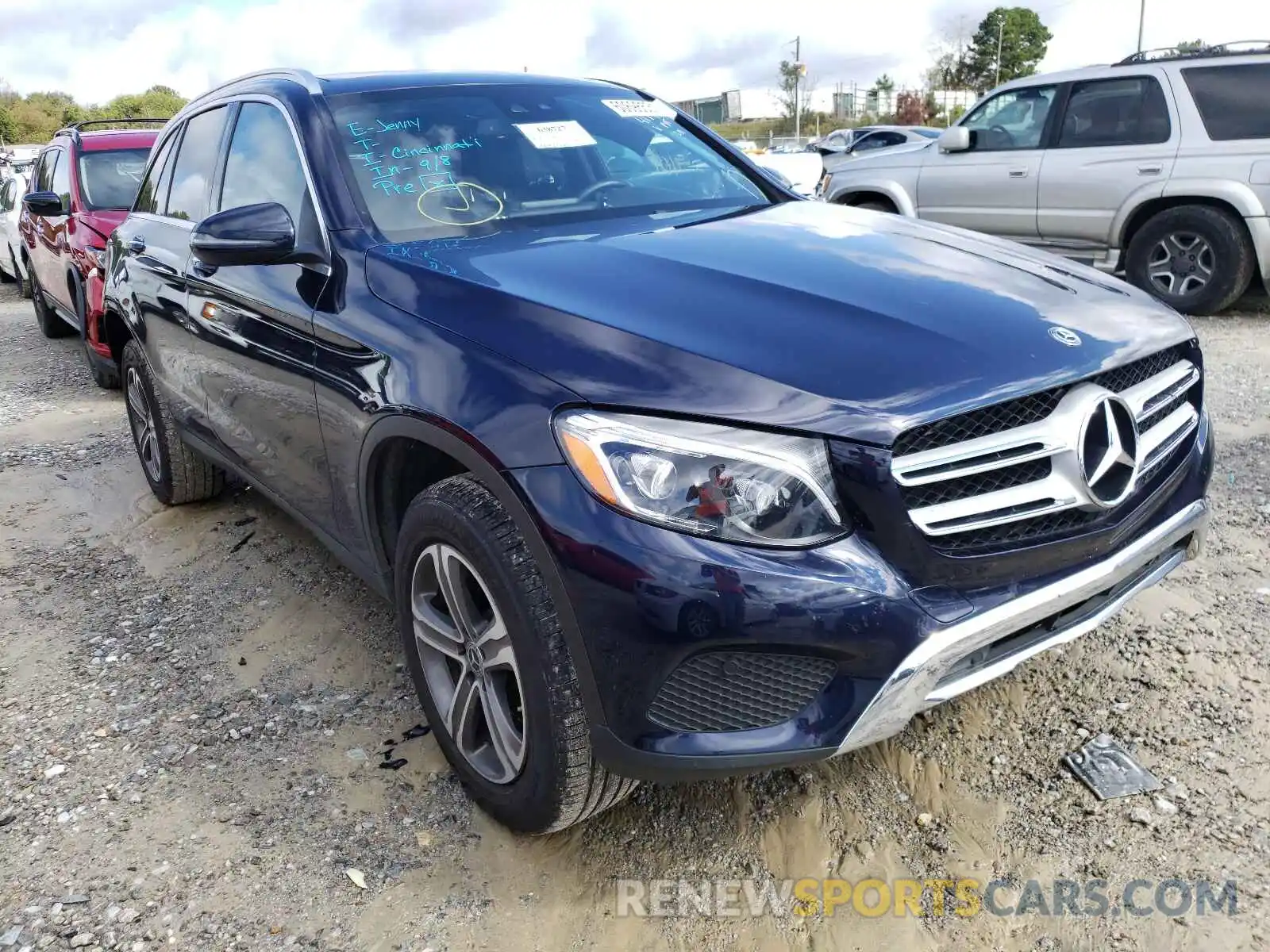 1 Photograph of a damaged car WDC0G4KB7KV141794 MERCEDES-BENZ GLC-CLASS 2019