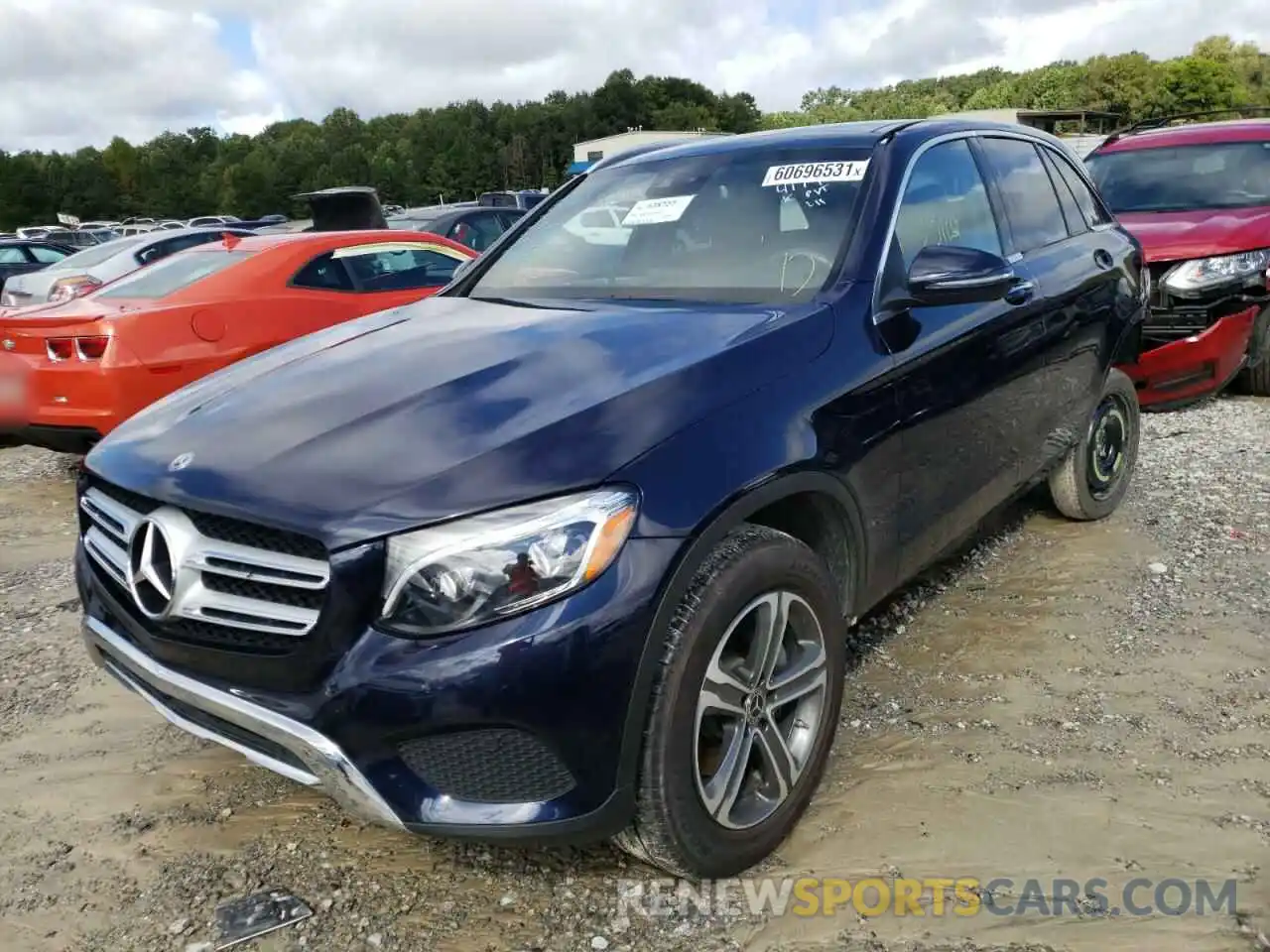 2 Photograph of a damaged car WDC0G4KB7KV141794 MERCEDES-BENZ GLC-CLASS 2019