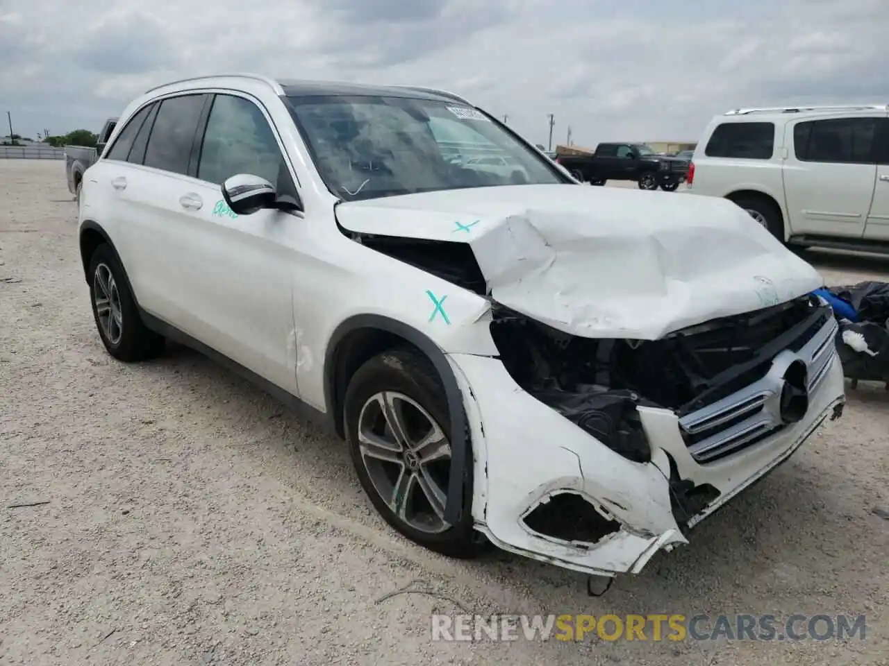 1 Photograph of a damaged car WDC0G4KB7KV151533 MERCEDES-BENZ GLC-CLASS 2019