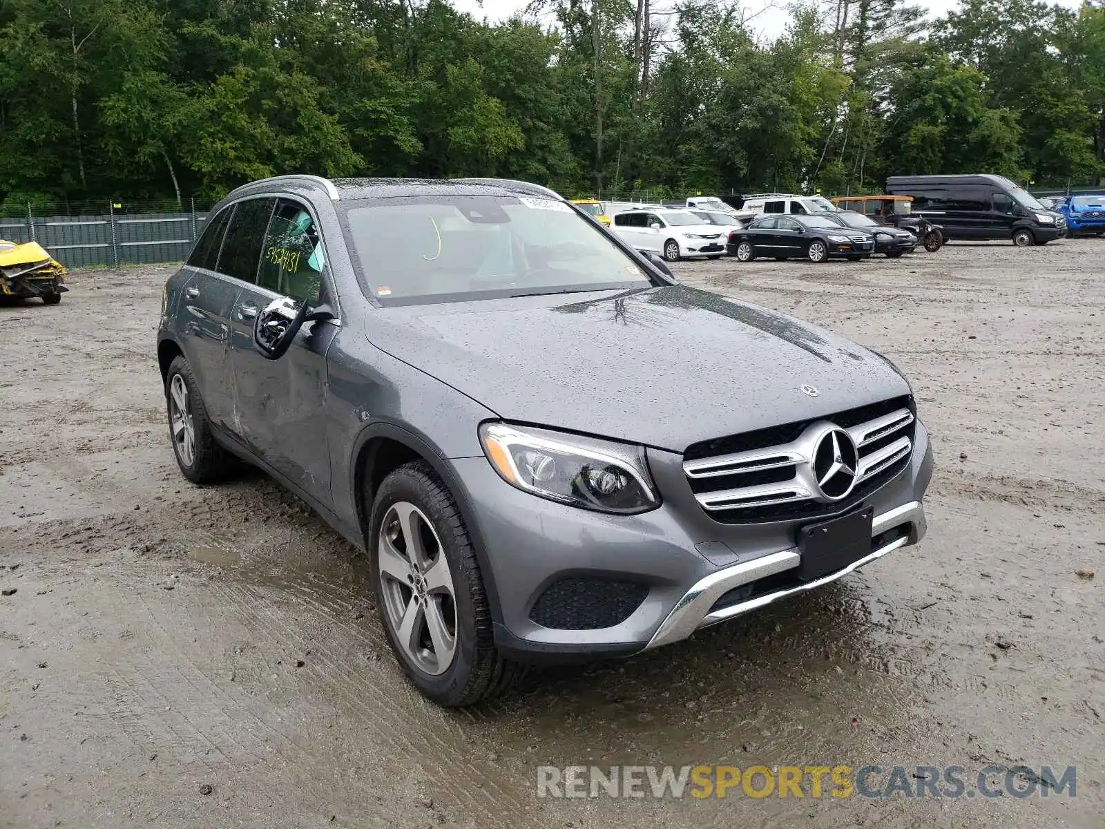 1 Photograph of a damaged car WDC0G4KB7KV164136 MERCEDES-BENZ GLC-CLASS 2019