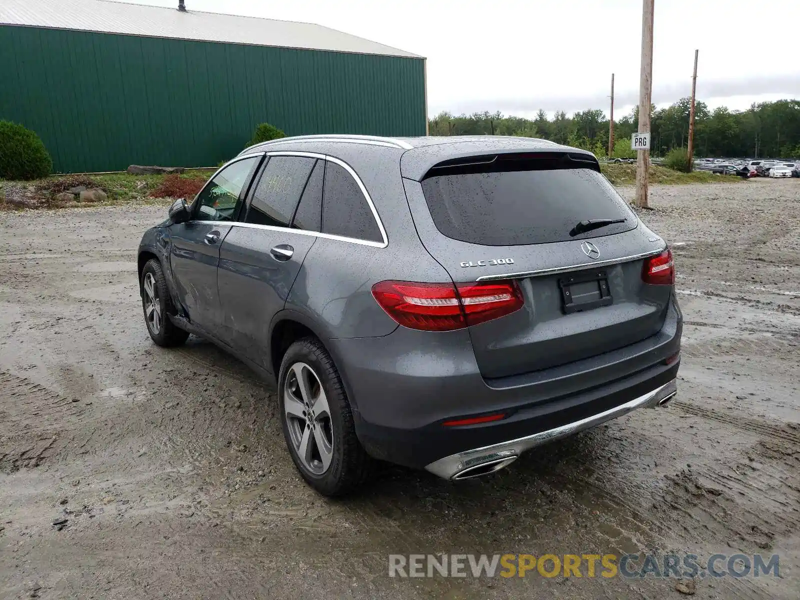 3 Photograph of a damaged car WDC0G4KB7KV164136 MERCEDES-BENZ GLC-CLASS 2019