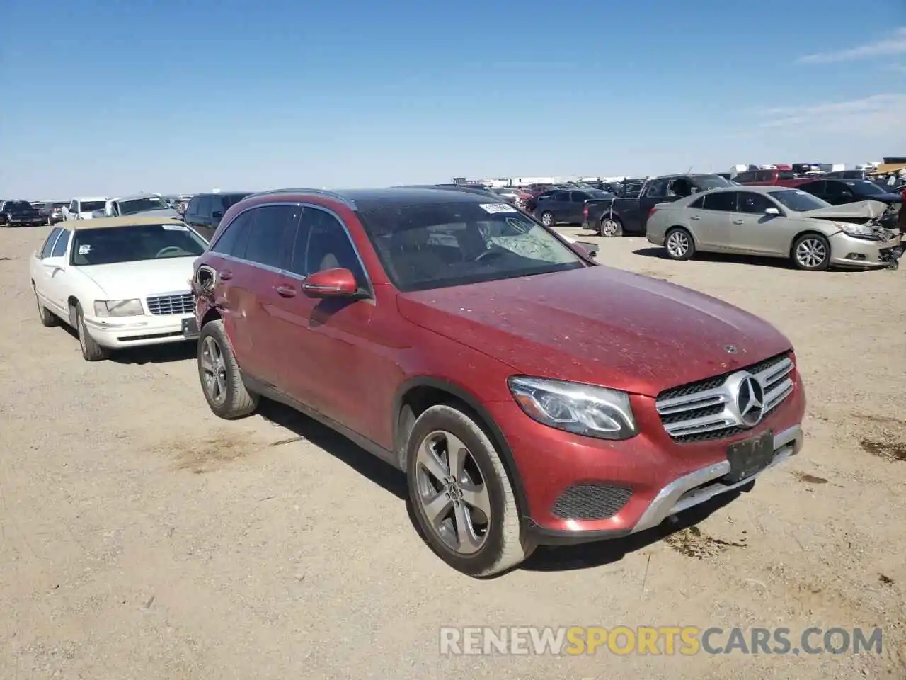 1 Photograph of a damaged car WDC0G4KB7KV164508 MERCEDES-BENZ GLC-CLASS 2019