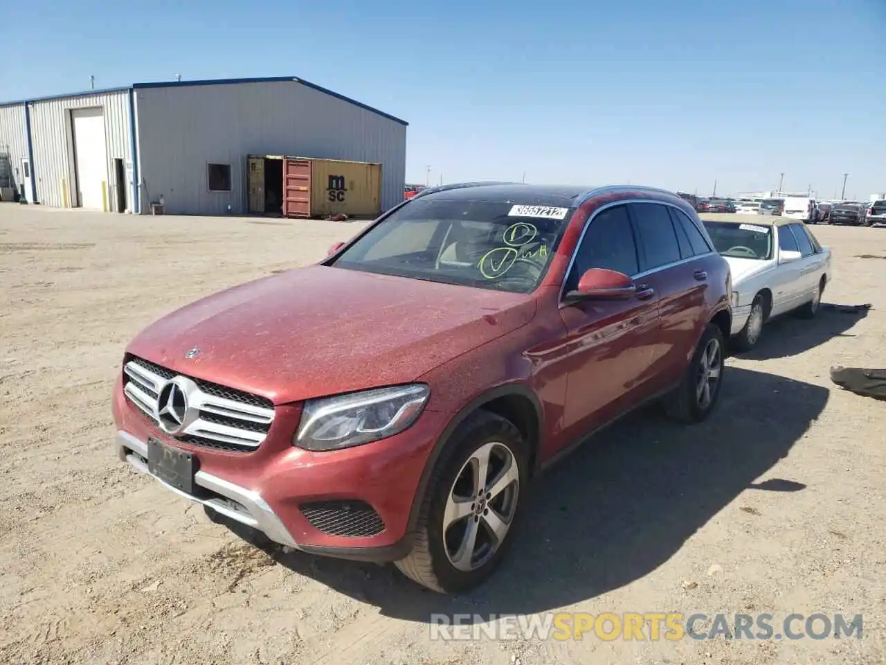 2 Photograph of a damaged car WDC0G4KB7KV164508 MERCEDES-BENZ GLC-CLASS 2019