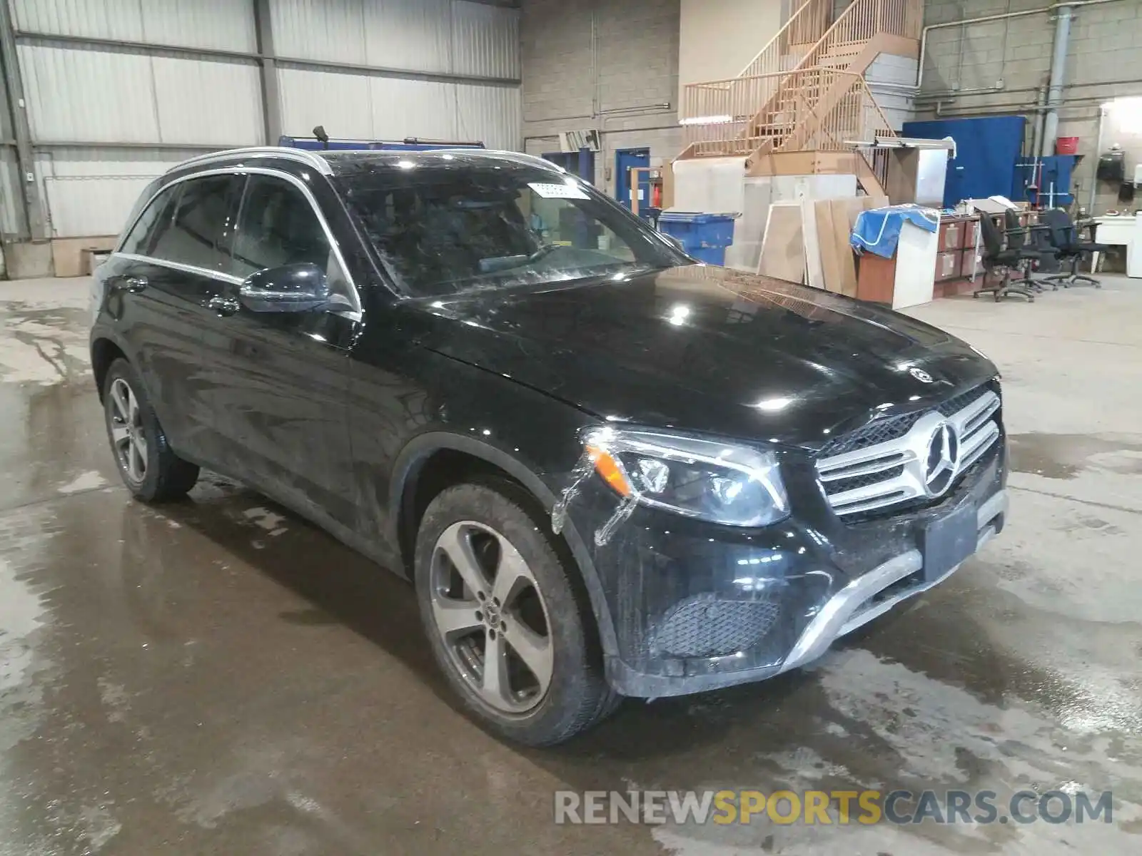 1 Photograph of a damaged car WDC0G4KB7KV167098 MERCEDES-BENZ GLC-CLASS 2019