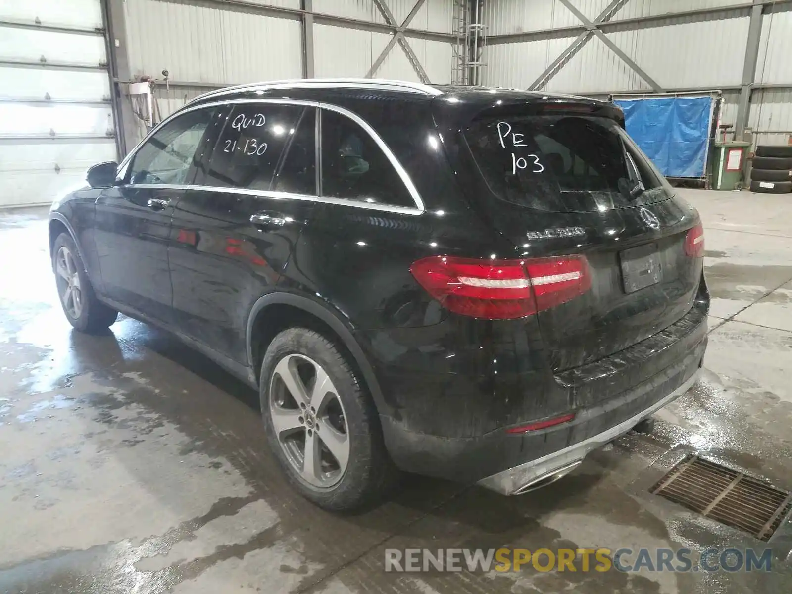 3 Photograph of a damaged car WDC0G4KB7KV167098 MERCEDES-BENZ GLC-CLASS 2019