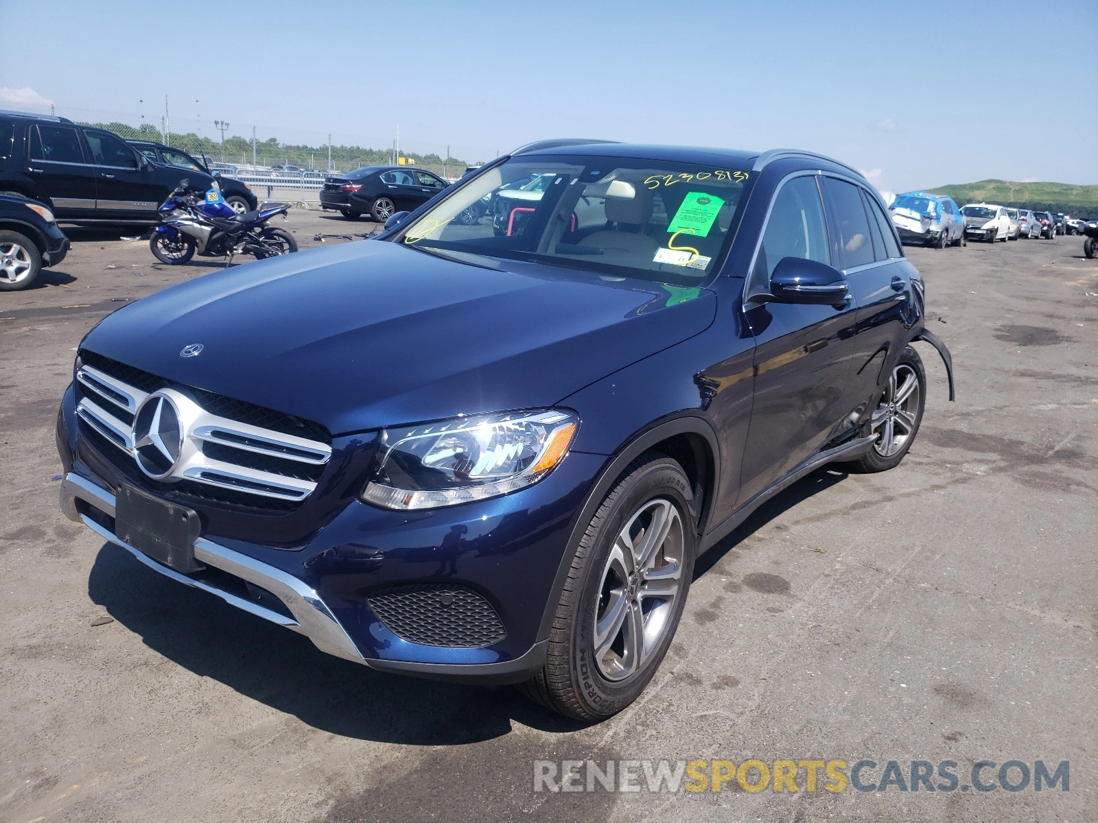 2 Photograph of a damaged car WDC0G4KB7KV171779 MERCEDES-BENZ GLC-CLASS 2019