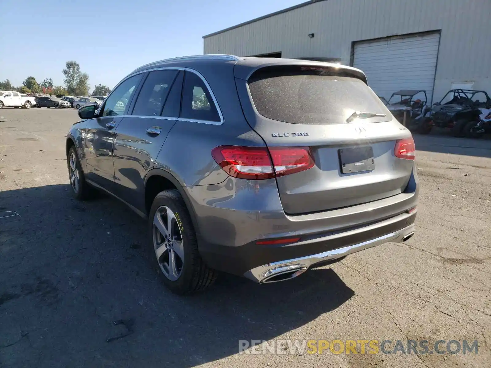 3 Photograph of a damaged car WDC0G4KB7KV172849 MERCEDES-BENZ GLC-CLASS 2019