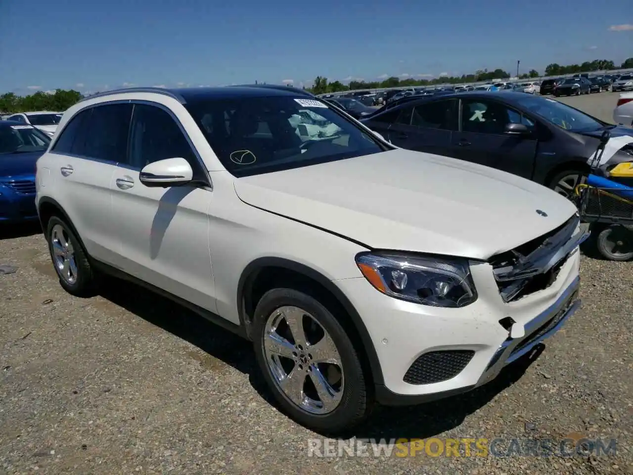 1 Photograph of a damaged car WDC0G4KB7KV173547 MERCEDES-BENZ GLC-CLASS 2019