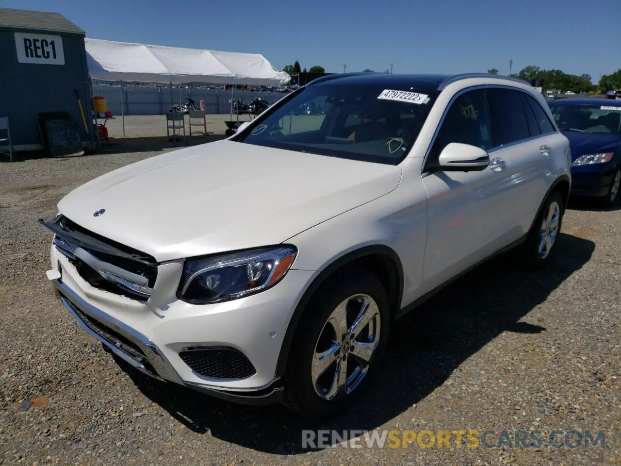 2 Photograph of a damaged car WDC0G4KB7KV173547 MERCEDES-BENZ GLC-CLASS 2019