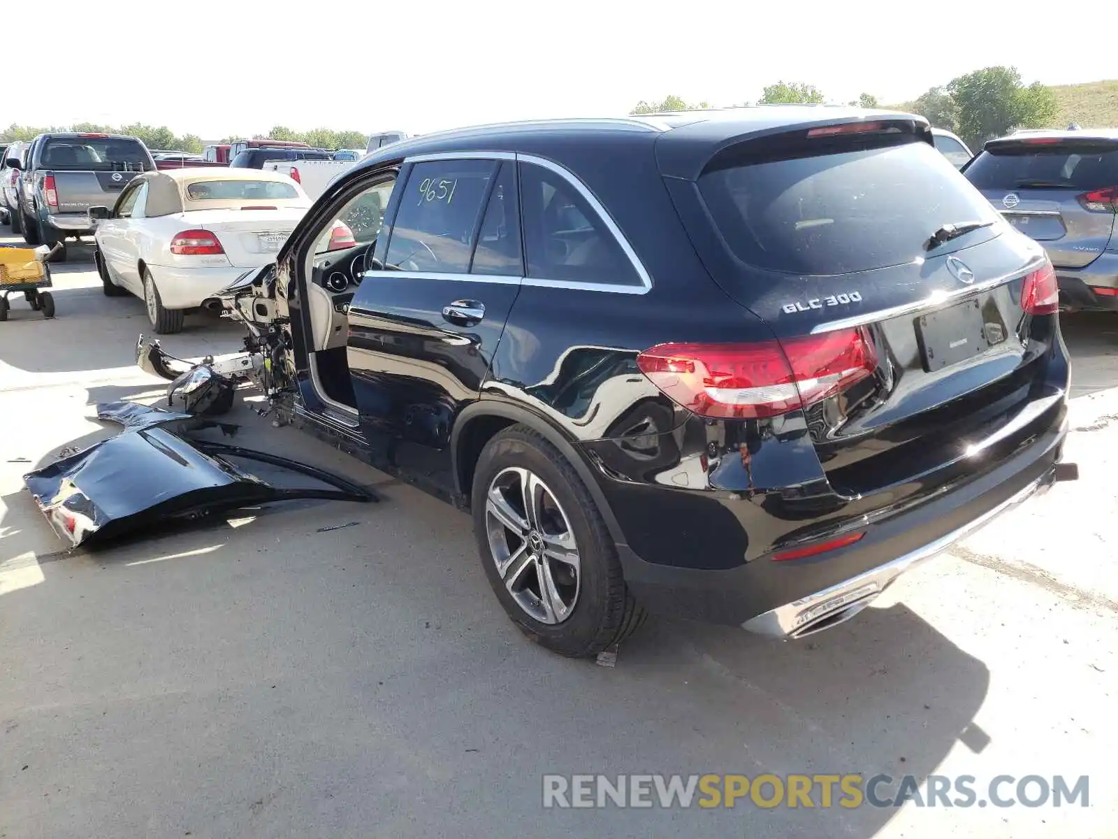 3 Photograph of a damaged car WDC0G4KB7KV180062 MERCEDES-BENZ GLC-CLASS 2019