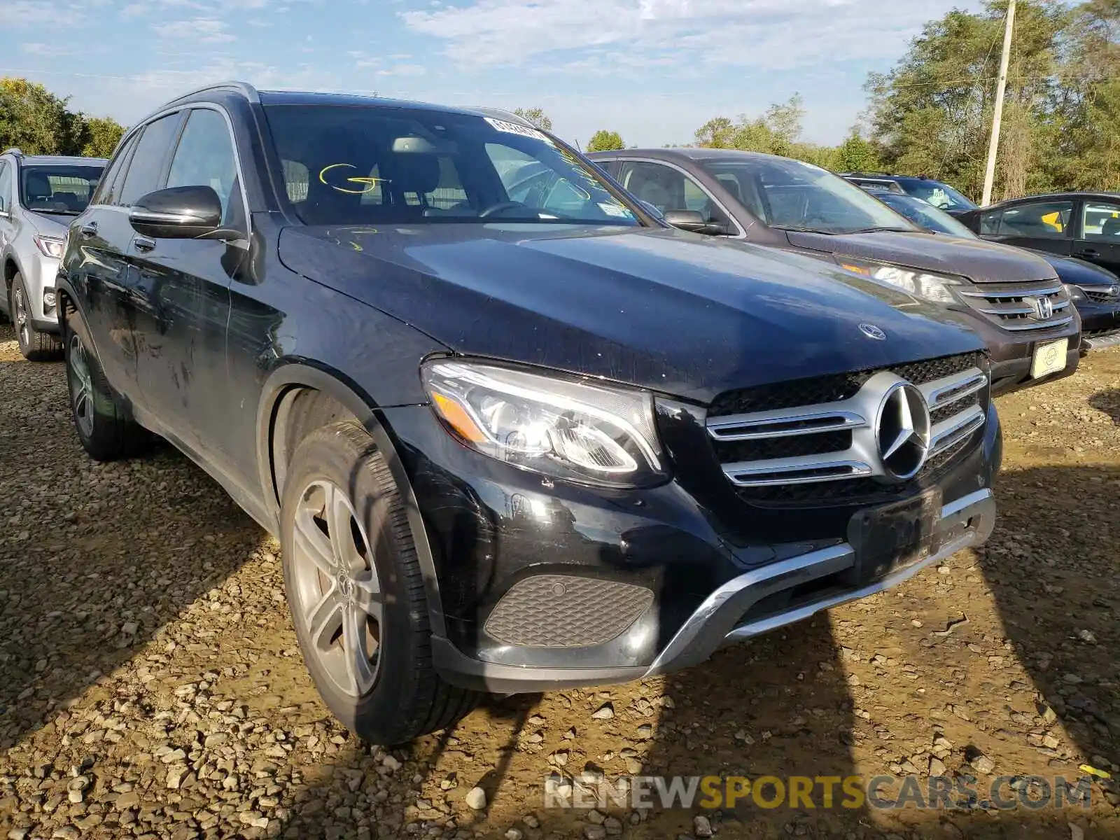 1 Photograph of a damaged car WDC0G4KB7KV191109 MERCEDES-BENZ GLC-CLASS 2019