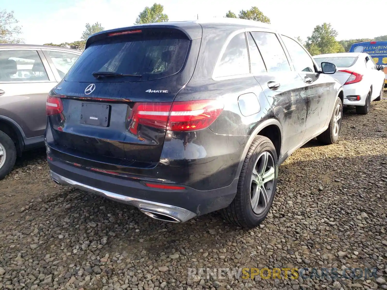 4 Photograph of a damaged car WDC0G4KB7KV191109 MERCEDES-BENZ GLC-CLASS 2019