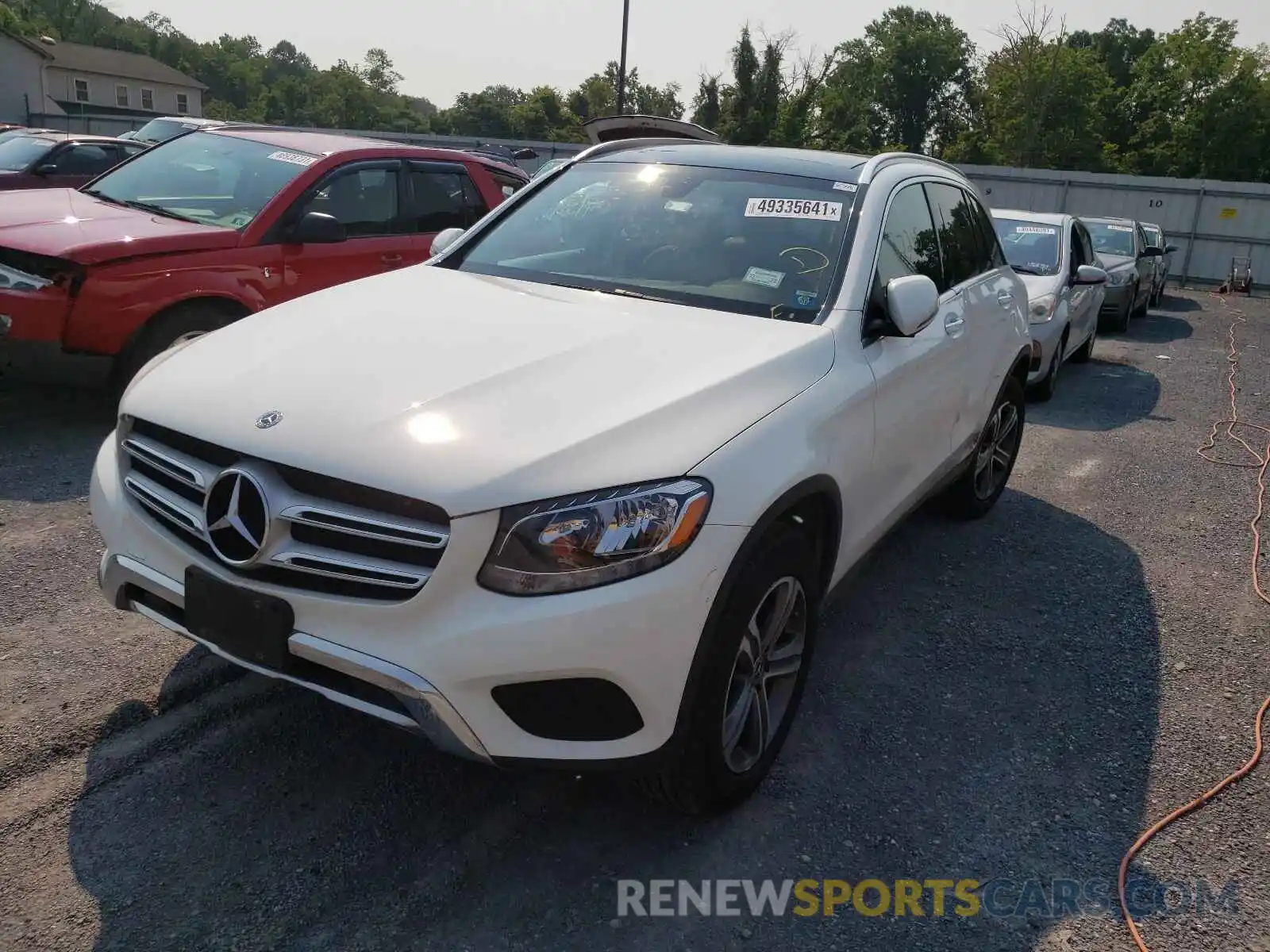 2 Photograph of a damaged car WDC0G4KB8KF575314 MERCEDES-BENZ GLC-CLASS 2019