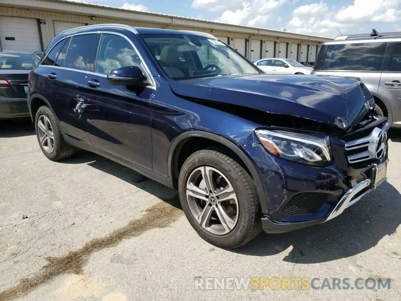 1 Photograph of a damaged car WDC0G4KB8KF638492 MERCEDES-BENZ GLC-CLASS 2019