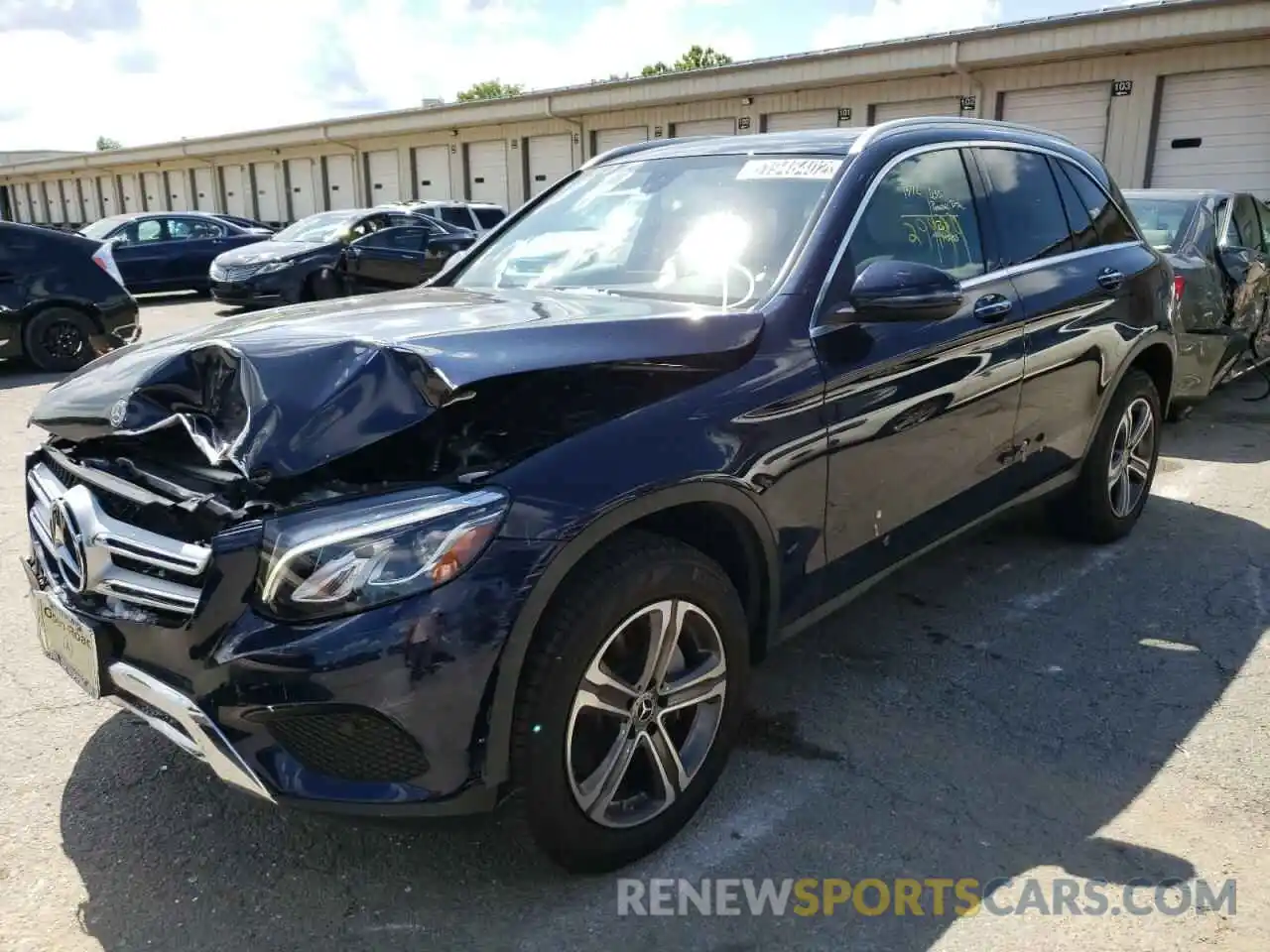 2 Photograph of a damaged car WDC0G4KB8KF638492 MERCEDES-BENZ GLC-CLASS 2019