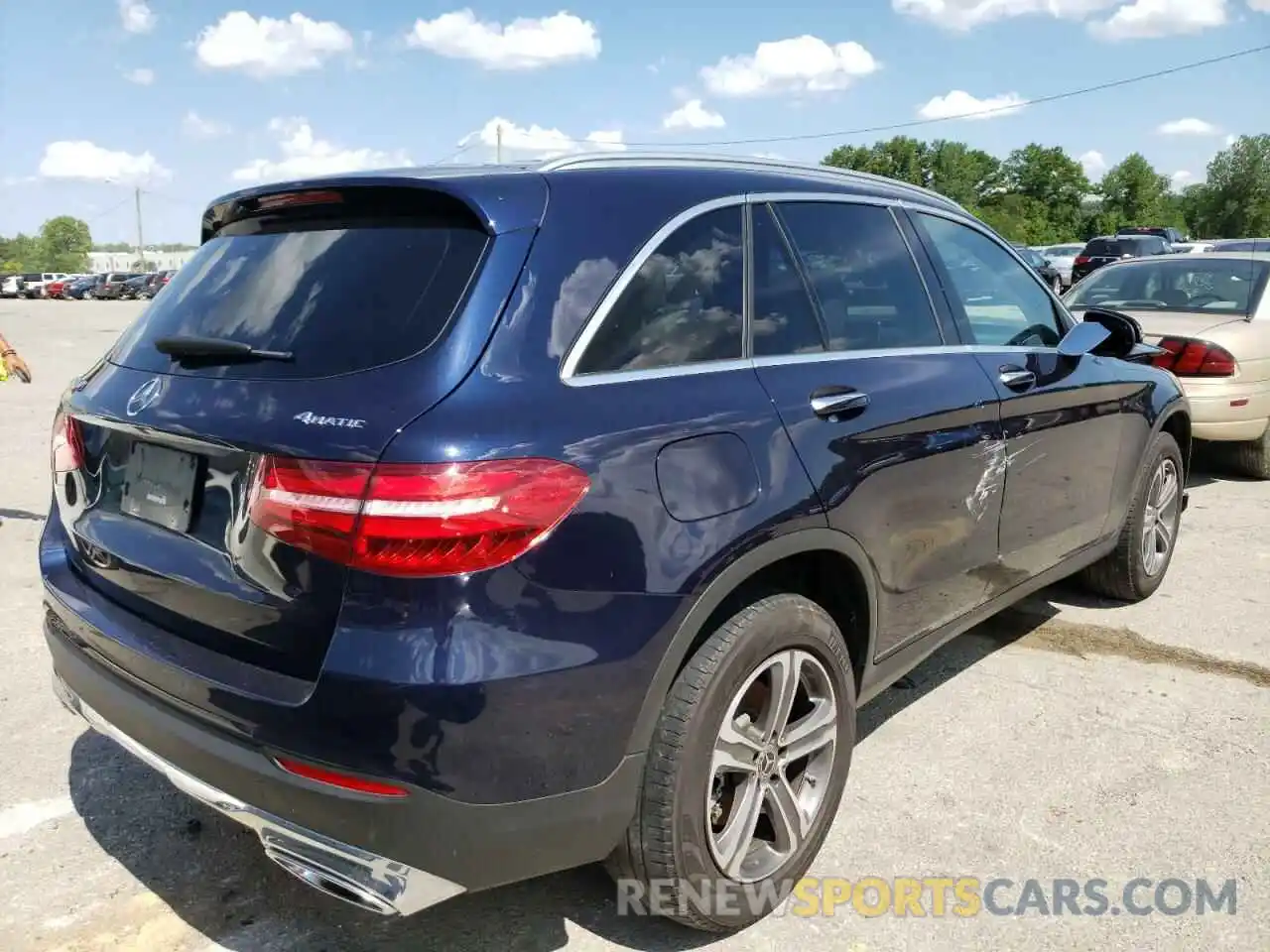 4 Photograph of a damaged car WDC0G4KB8KF638492 MERCEDES-BENZ GLC-CLASS 2019