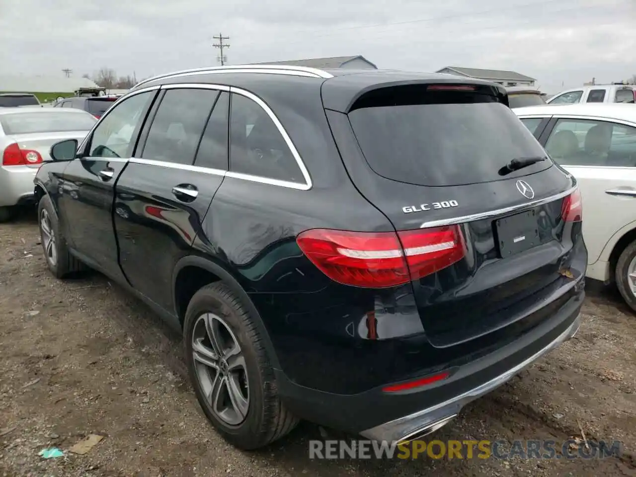 3 Photograph of a damaged car WDC0G4KB8KF640355 MERCEDES-BENZ GLC-CLASS 2019