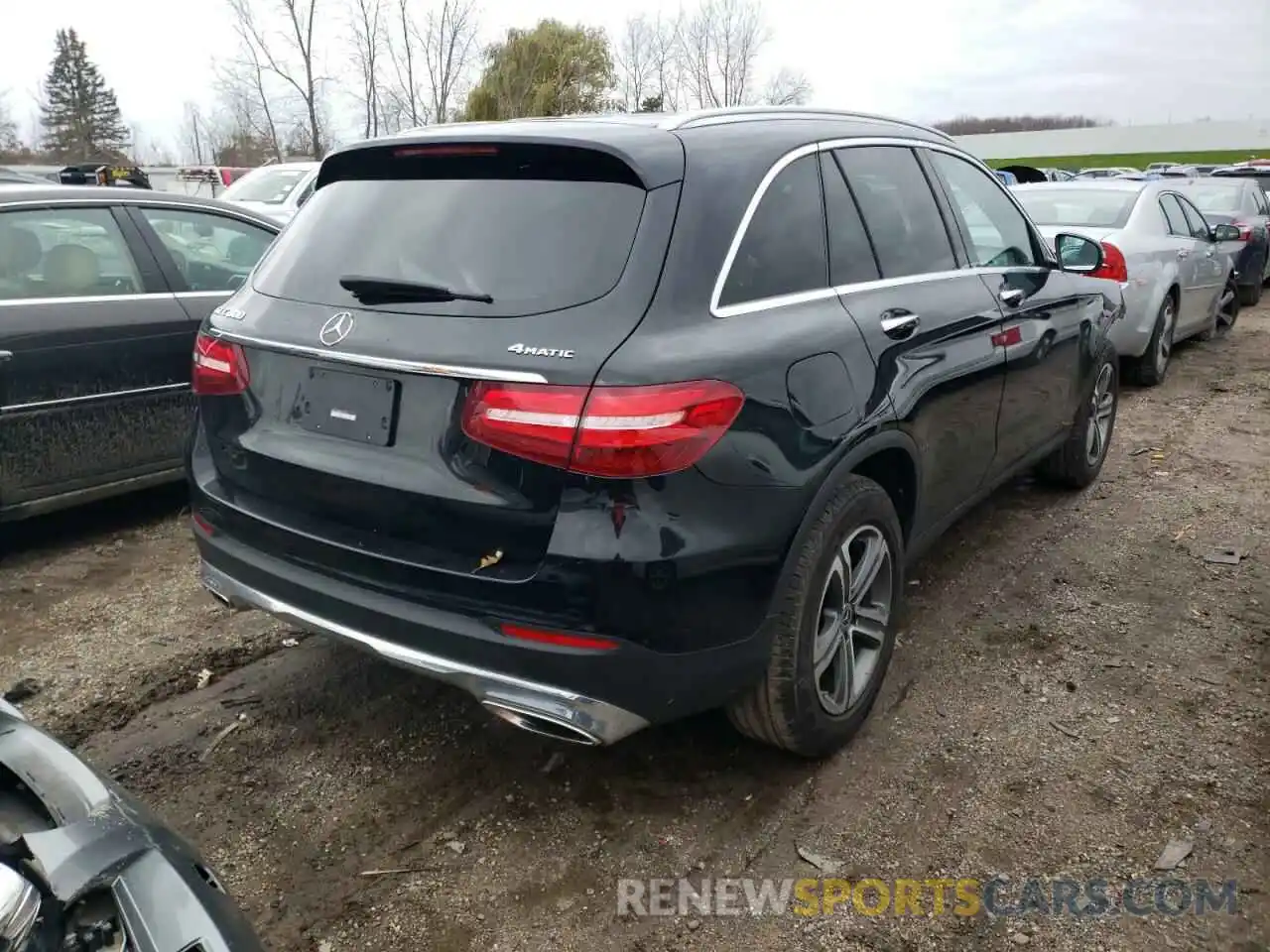 4 Photograph of a damaged car WDC0G4KB8KF640355 MERCEDES-BENZ GLC-CLASS 2019