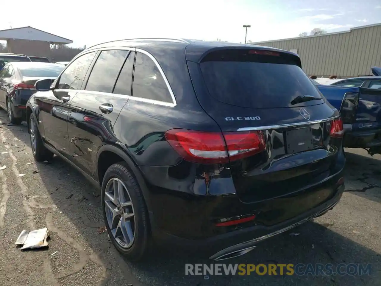 3 Photograph of a damaged car WDC0G4KB8KV123885 MERCEDES-BENZ GLC-CLASS 2019