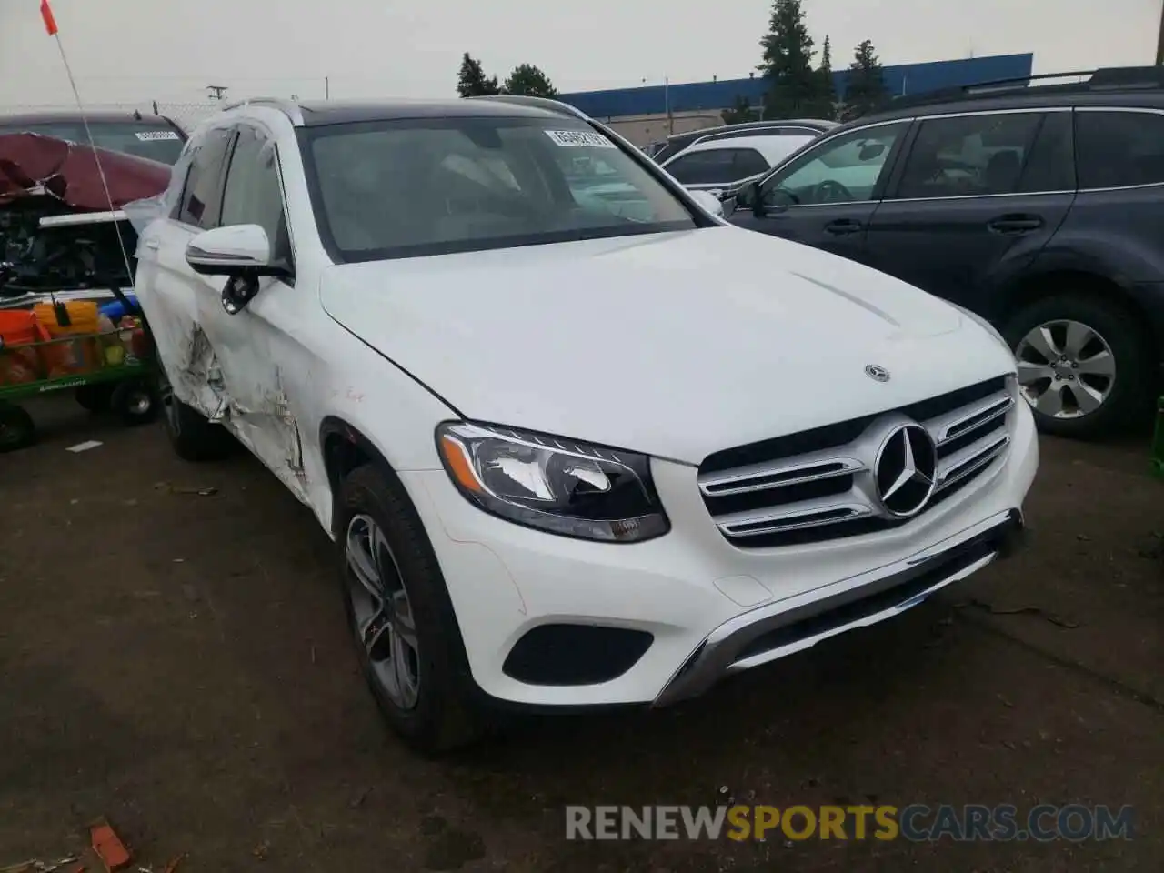 1 Photograph of a damaged car WDC0G4KB8KV132103 MERCEDES-BENZ GLC-CLASS 2019