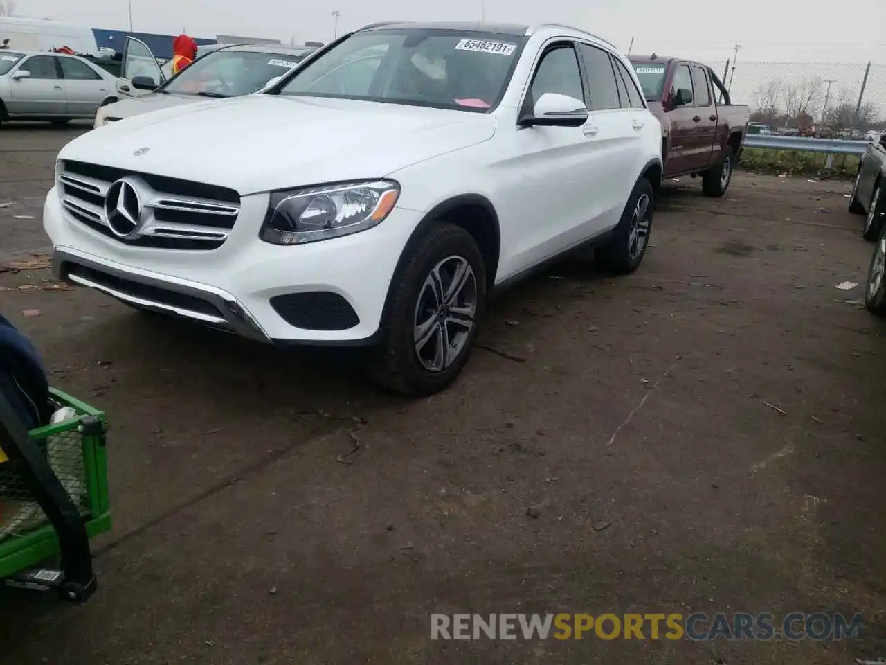 2 Photograph of a damaged car WDC0G4KB8KV132103 MERCEDES-BENZ GLC-CLASS 2019