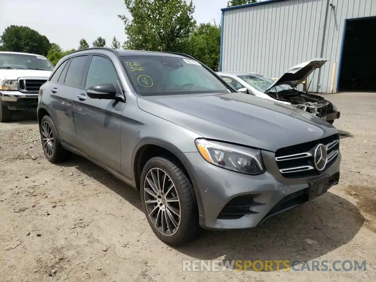 1 Photograph of a damaged car WDC0G4KB8KV137916 MERCEDES-BENZ GLC-CLASS 2019