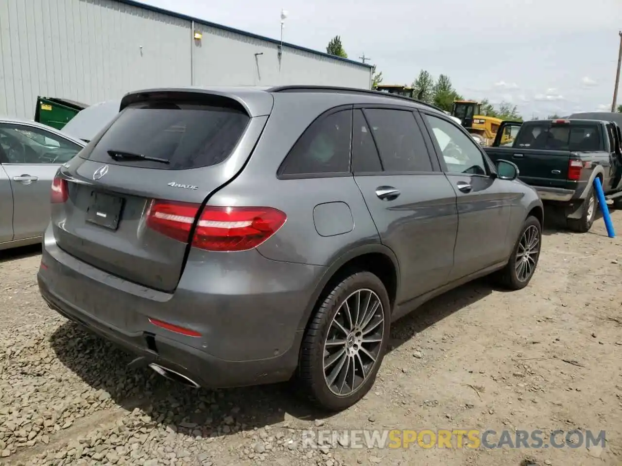 4 Photograph of a damaged car WDC0G4KB8KV137916 MERCEDES-BENZ GLC-CLASS 2019