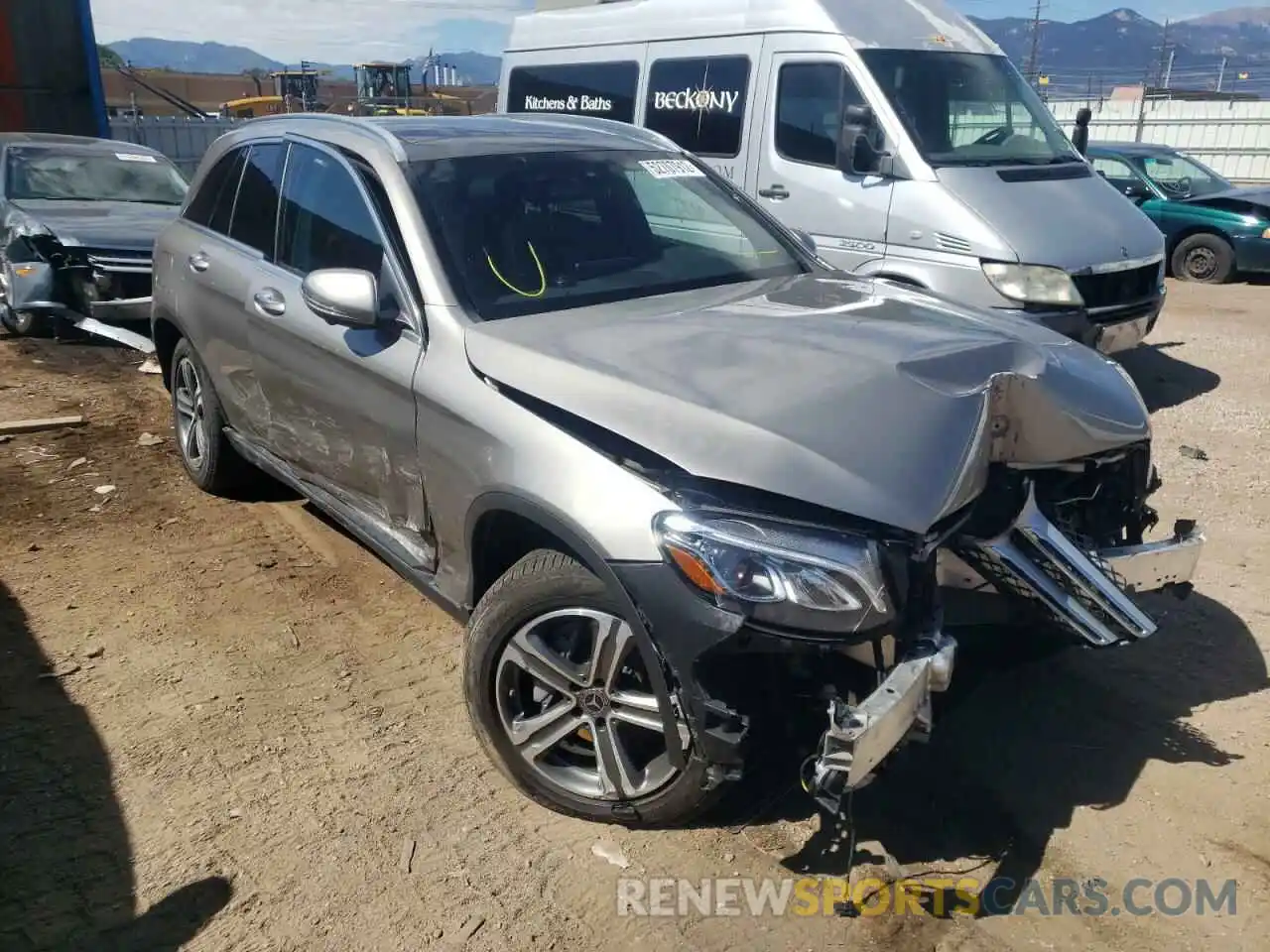 1 Photograph of a damaged car WDC0G4KB8KV151508 MERCEDES-BENZ GLC-CLASS 2019