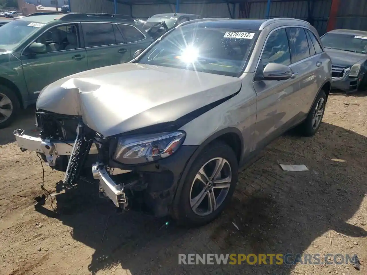 2 Photograph of a damaged car WDC0G4KB8KV151508 MERCEDES-BENZ GLC-CLASS 2019