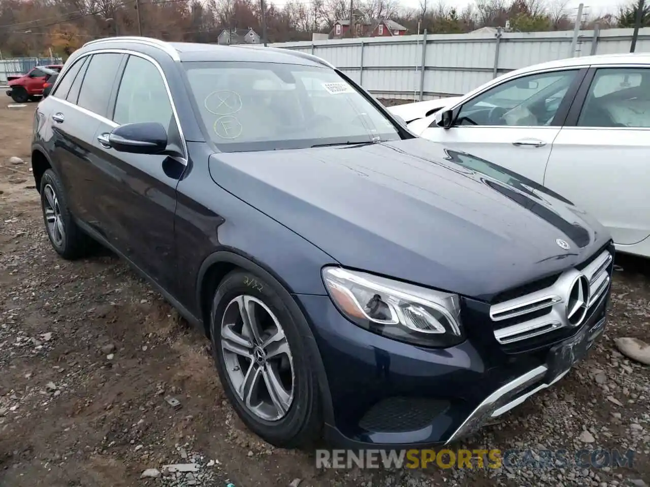 1 Photograph of a damaged car WDC0G4KB8KV152514 MERCEDES-BENZ GLC-CLASS 2019