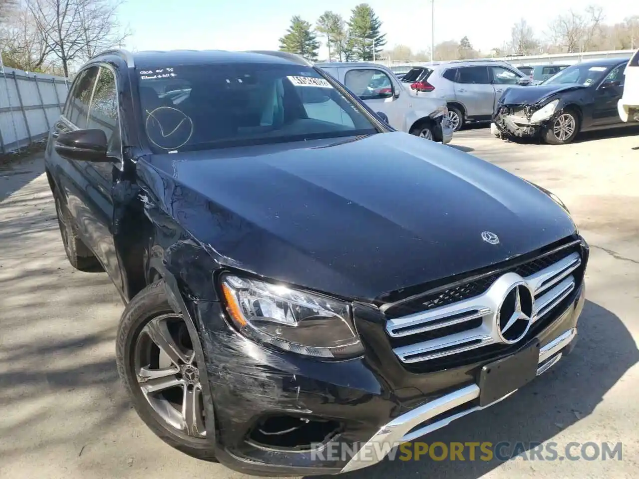 1 Photograph of a damaged car WDC0G4KB8KV162086 MERCEDES-BENZ GLC-CLASS 2019