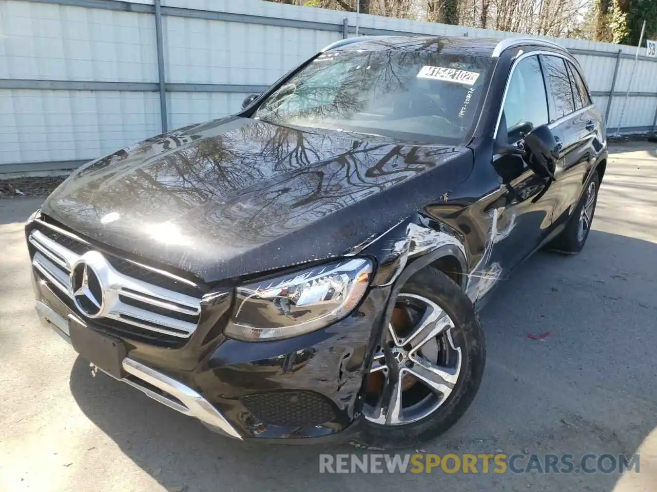 2 Photograph of a damaged car WDC0G4KB8KV162086 MERCEDES-BENZ GLC-CLASS 2019