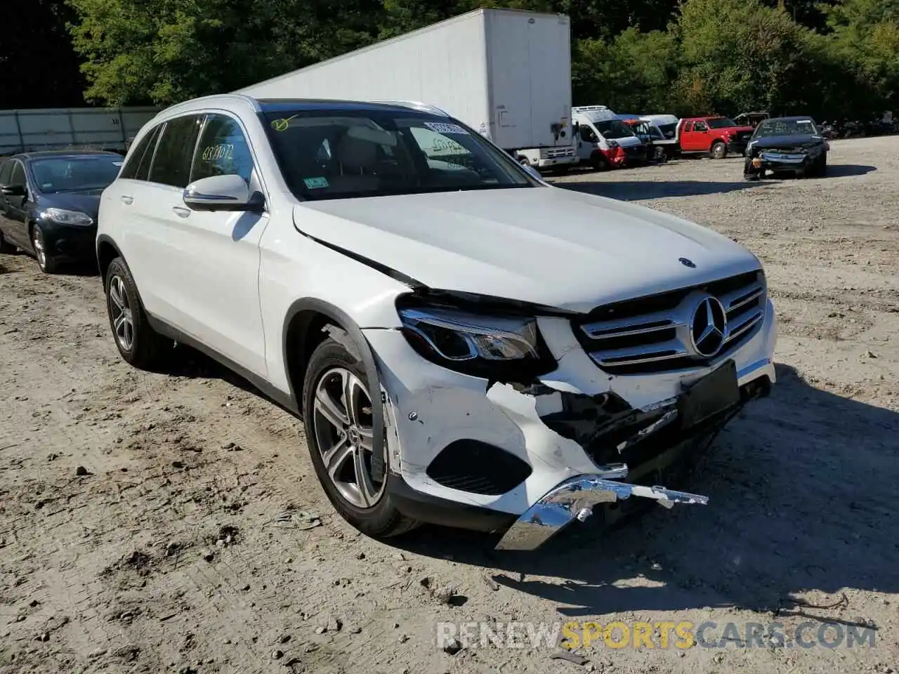 1 Photograph of a damaged car WDC0G4KB8KV197372 MERCEDES-BENZ GLC-CLASS 2019