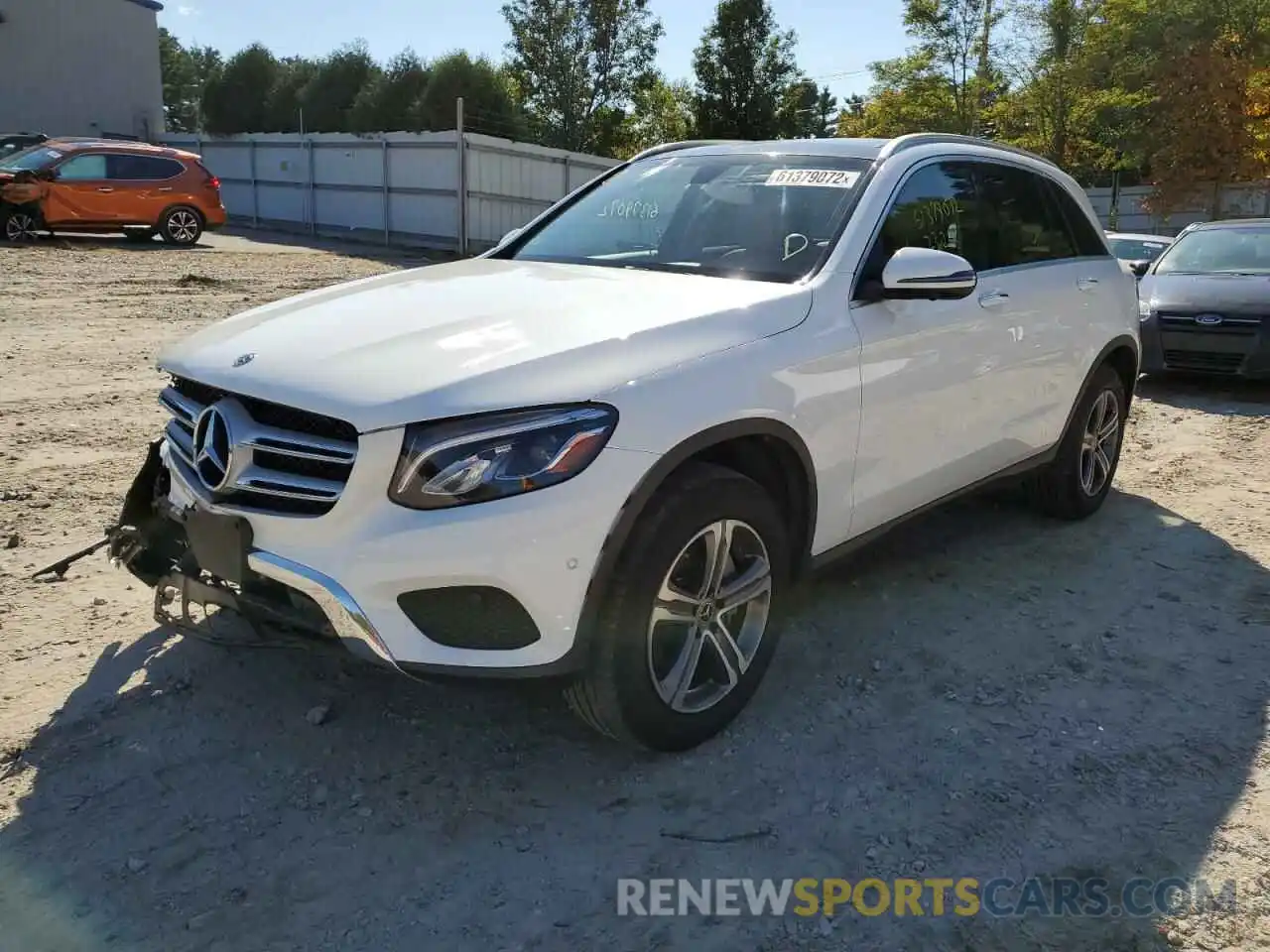 2 Photograph of a damaged car WDC0G4KB8KV197372 MERCEDES-BENZ GLC-CLASS 2019