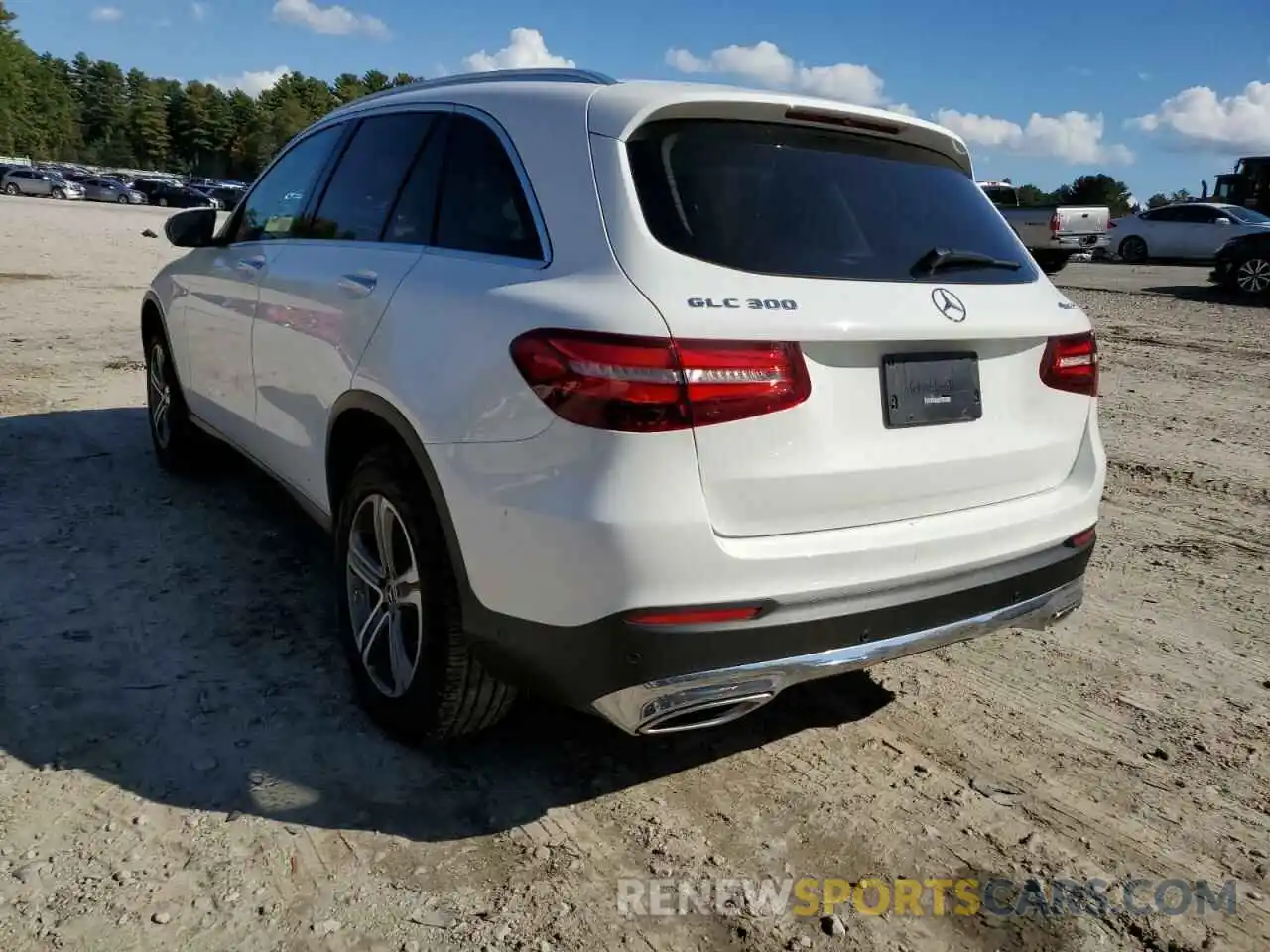 3 Photograph of a damaged car WDC0G4KB8KV197372 MERCEDES-BENZ GLC-CLASS 2019